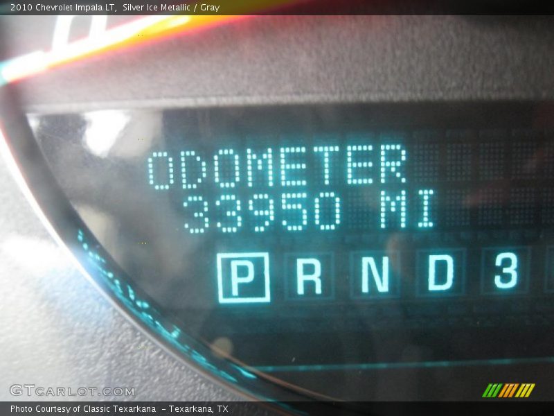 Silver Ice Metallic / Gray 2010 Chevrolet Impala LT