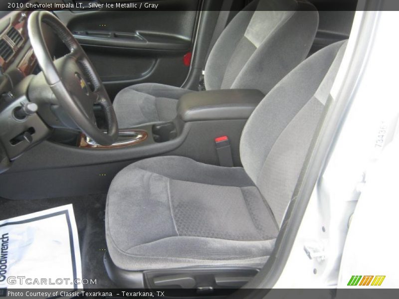 Silver Ice Metallic / Gray 2010 Chevrolet Impala LT