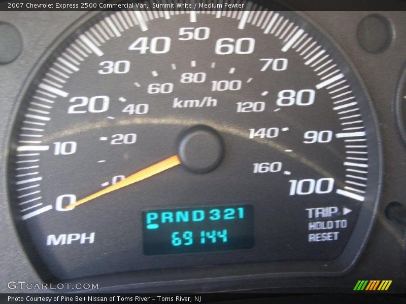 Summit White / Medium Pewter 2007 Chevrolet Express 2500 Commercial Van