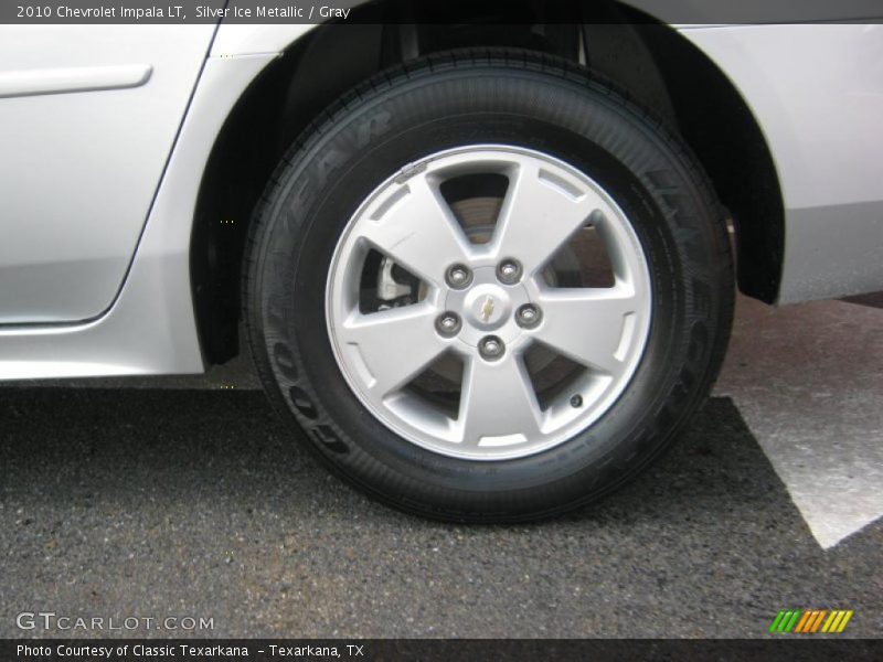 Silver Ice Metallic / Gray 2010 Chevrolet Impala LT