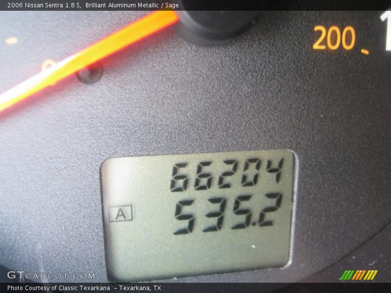 Brilliant Aluminum Metallic / Sage 2006 Nissan Sentra 1.8 S