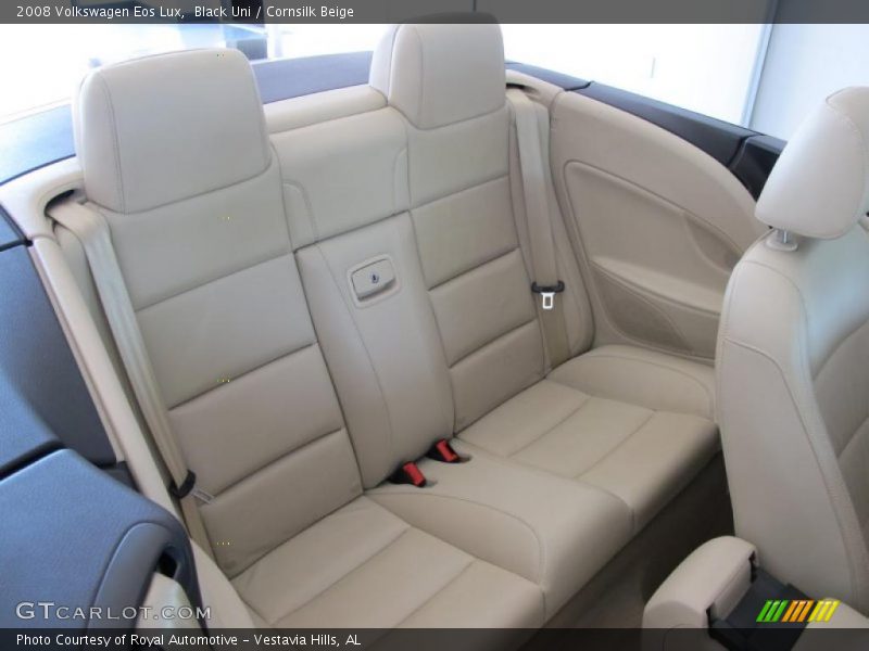 Black Uni / Cornsilk Beige 2008 Volkswagen Eos Lux