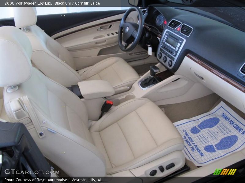  2008 Eos Lux Cornsilk Beige Interior
