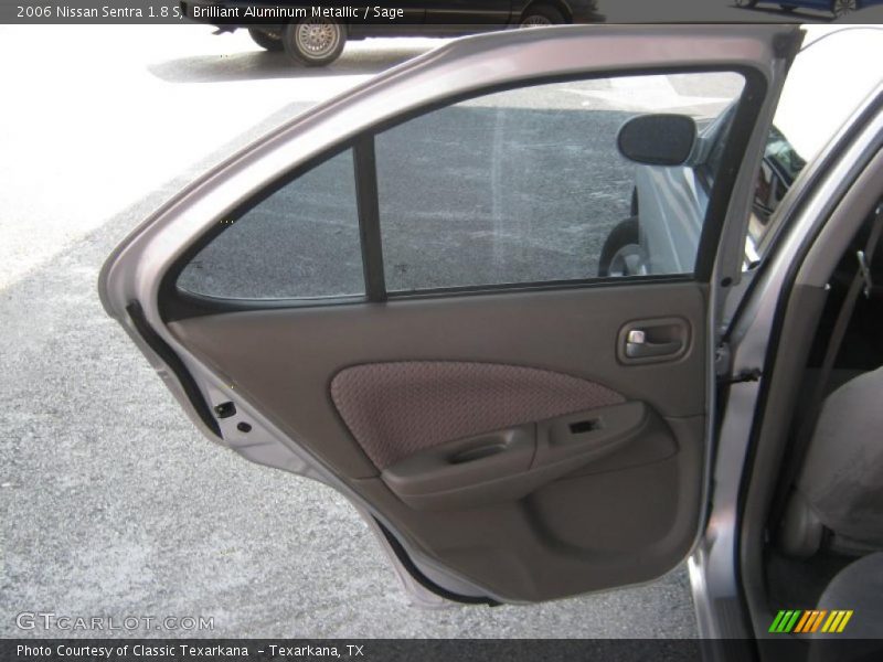Brilliant Aluminum Metallic / Sage 2006 Nissan Sentra 1.8 S