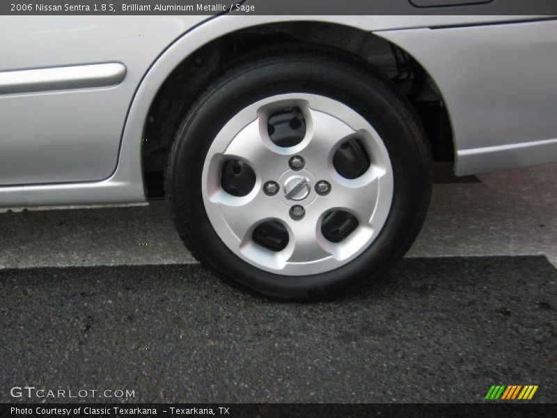 Brilliant Aluminum Metallic / Sage 2006 Nissan Sentra 1.8 S