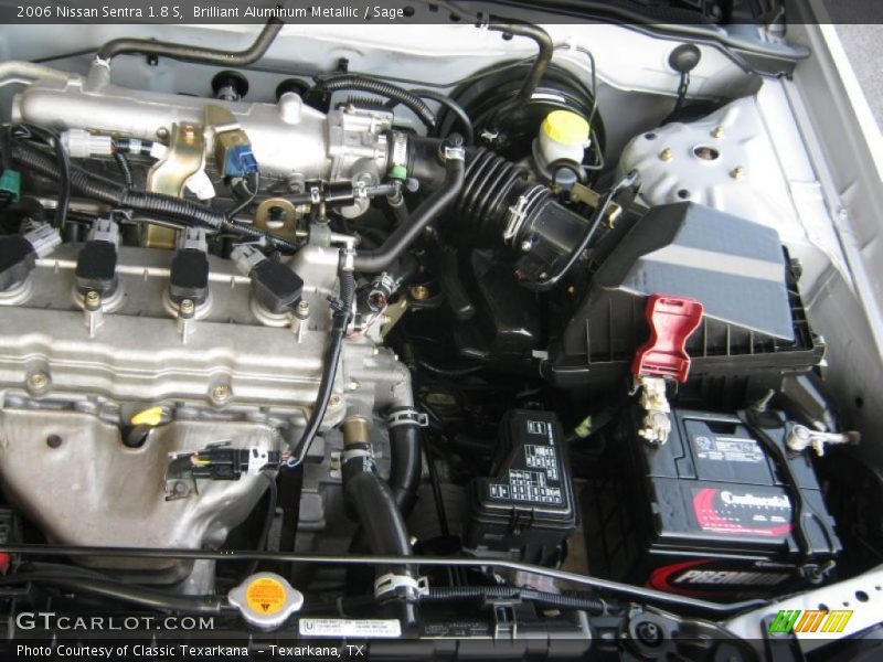 Brilliant Aluminum Metallic / Sage 2006 Nissan Sentra 1.8 S