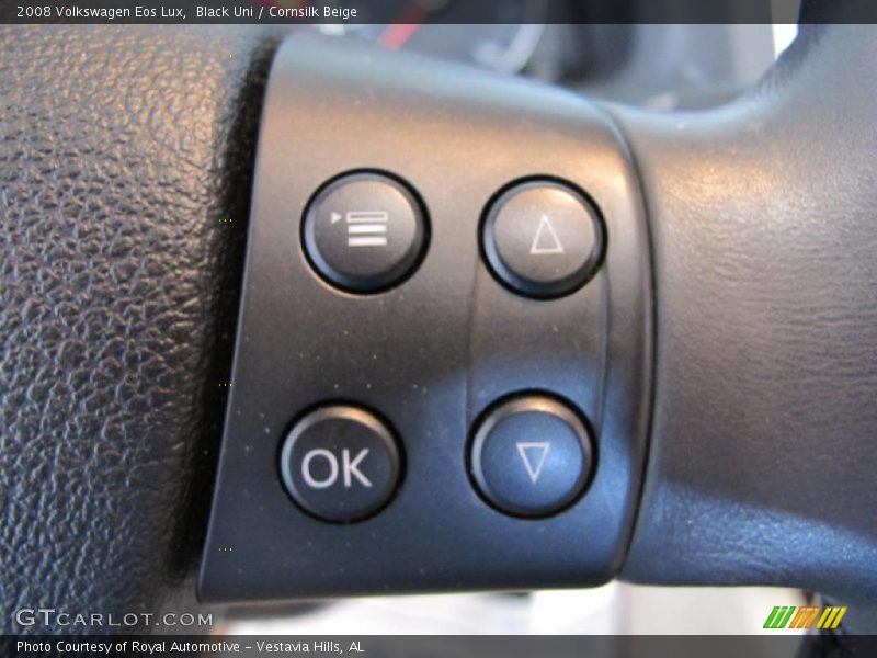 Controls of 2008 Eos Lux