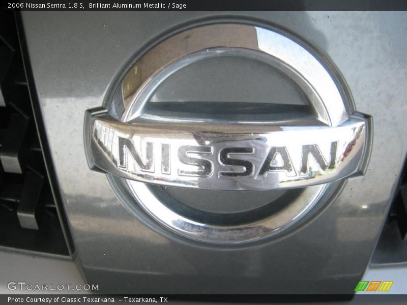 Brilliant Aluminum Metallic / Sage 2006 Nissan Sentra 1.8 S