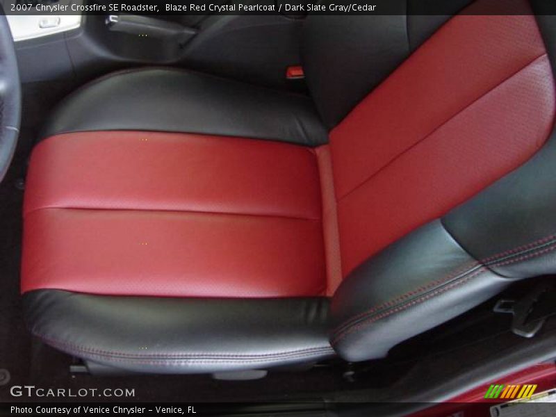  2007 Crossfire SE Roadster Dark Slate Gray/Cedar Interior
