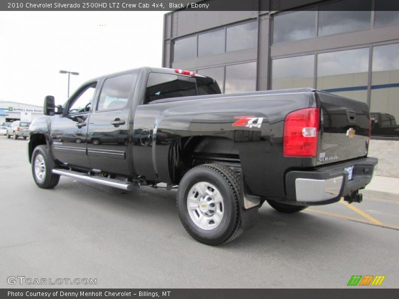 Black / Ebony 2010 Chevrolet Silverado 2500HD LTZ Crew Cab 4x4