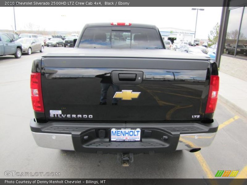 Black / Ebony 2010 Chevrolet Silverado 2500HD LTZ Crew Cab 4x4