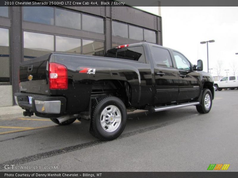 Black / Ebony 2010 Chevrolet Silverado 2500HD LTZ Crew Cab 4x4