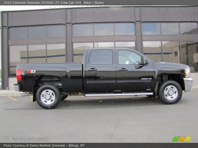 Black / Ebony 2010 Chevrolet Silverado 2500HD LTZ Crew Cab 4x4