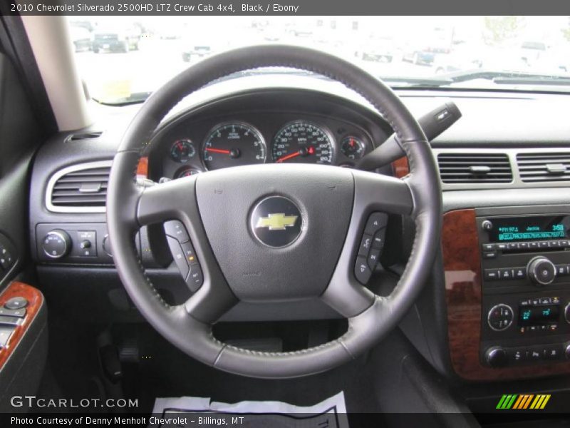  2010 Silverado 2500HD LTZ Crew Cab 4x4 Steering Wheel