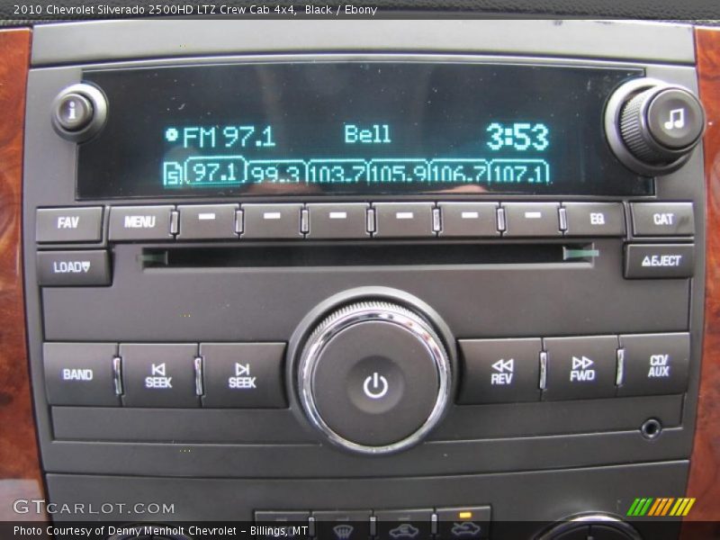 Black / Ebony 2010 Chevrolet Silverado 2500HD LTZ Crew Cab 4x4