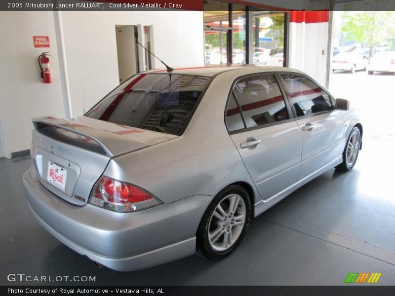 Cool Silver Metallic / Gray 2005 Mitsubishi Lancer RALLIART