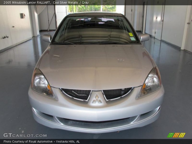 Cool Silver Metallic / Gray 2005 Mitsubishi Lancer RALLIART