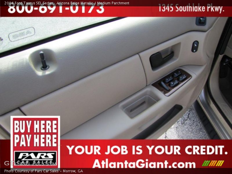 Arizona Beige Metallic / Medium Parchment 2004 Ford Taurus SEL Sedan