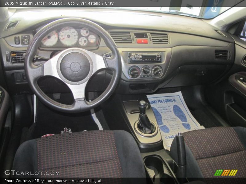 Dashboard of 2005 Lancer RALLIART