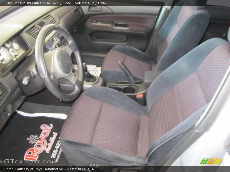 2005 Lancer RALLIART Gray Interior