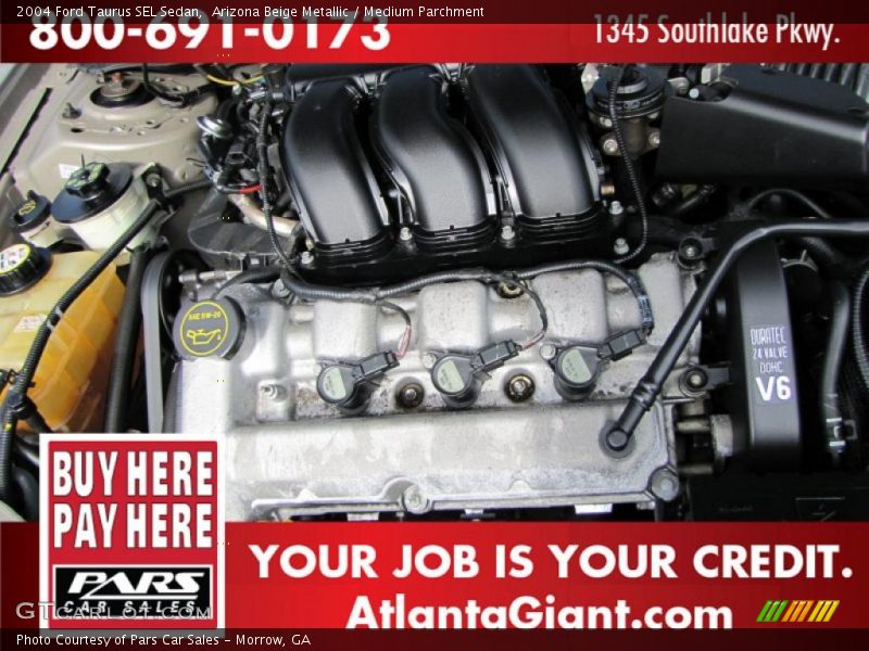 Arizona Beige Metallic / Medium Parchment 2004 Ford Taurus SEL Sedan