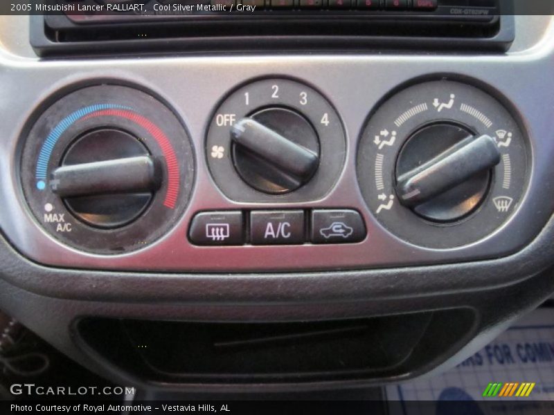 Cool Silver Metallic / Gray 2005 Mitsubishi Lancer RALLIART