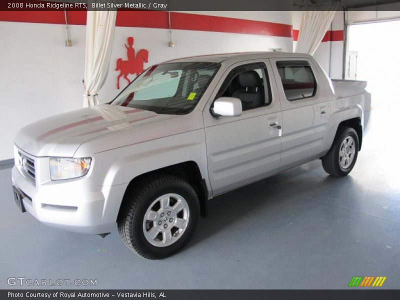 Billet Silver Metallic / Gray 2008 Honda Ridgeline RTS