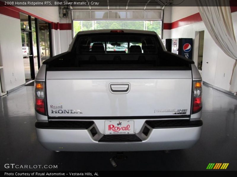 Billet Silver Metallic / Gray 2008 Honda Ridgeline RTS