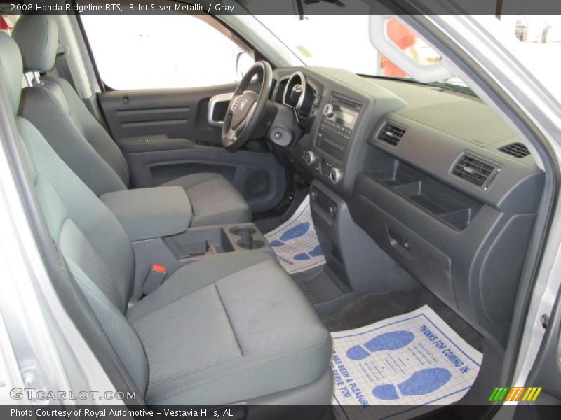 Billet Silver Metallic / Gray 2008 Honda Ridgeline RTS