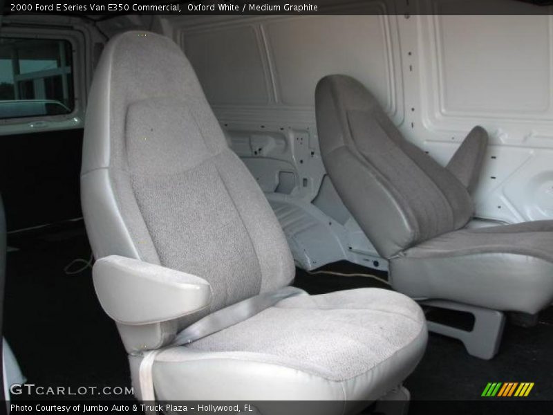  2000 E Series Van E350 Commercial Medium Graphite Interior