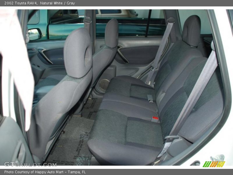 Natural White / Gray 2002 Toyota RAV4
