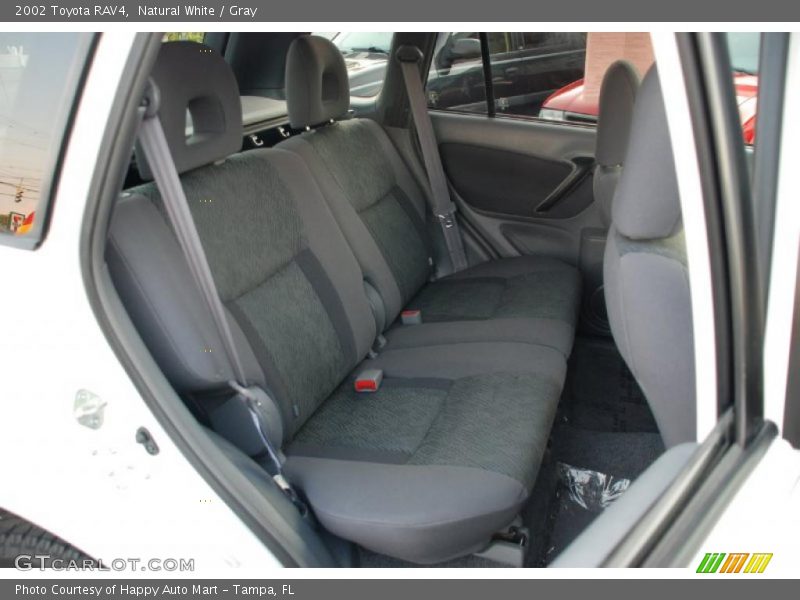 Natural White / Gray 2002 Toyota RAV4