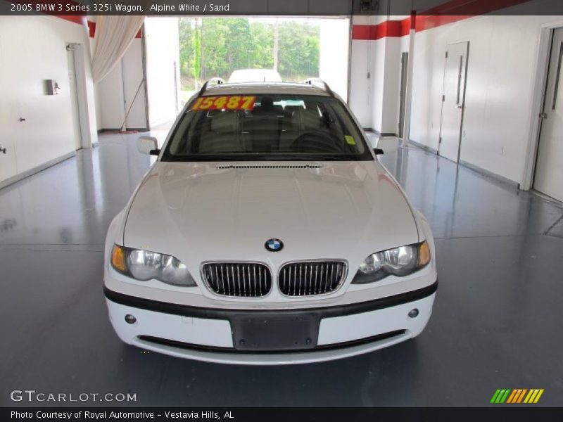 Alpine White / Sand 2005 BMW 3 Series 325i Wagon