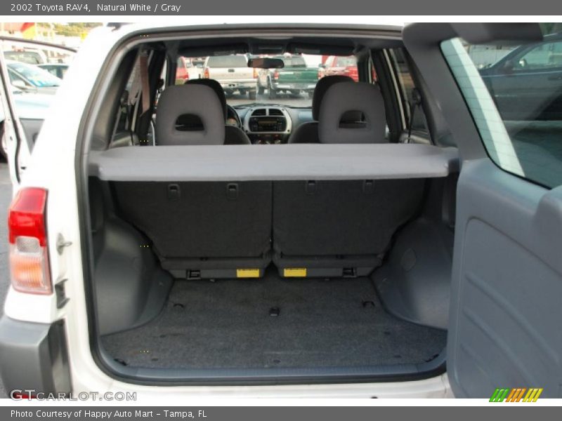 Natural White / Gray 2002 Toyota RAV4