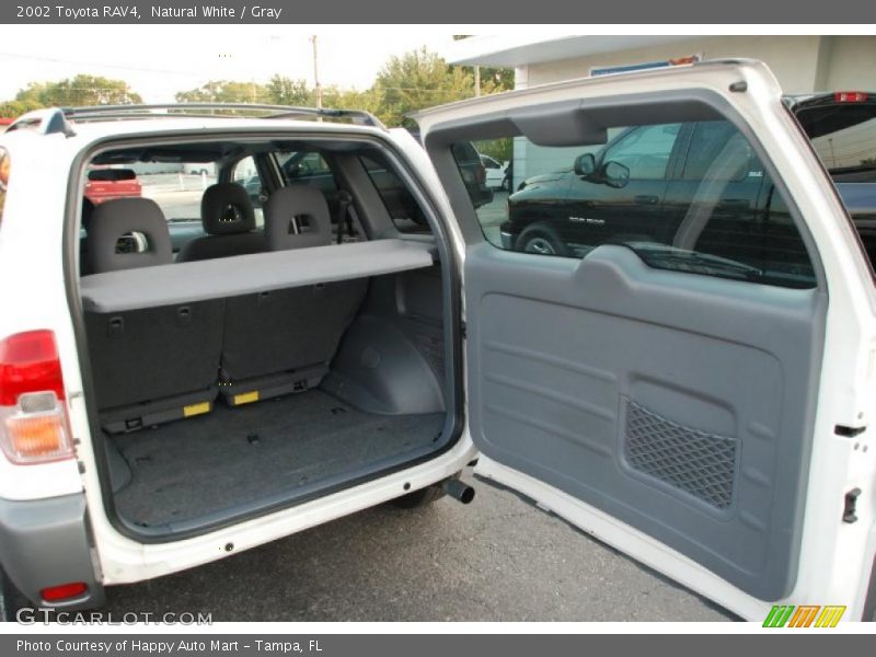 Natural White / Gray 2002 Toyota RAV4