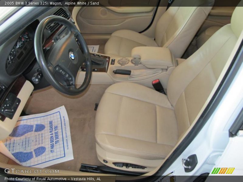  2005 3 Series 325i Wagon Sand Interior