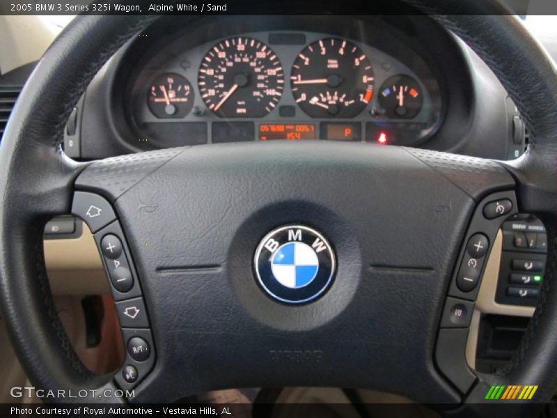 Alpine White / Sand 2005 BMW 3 Series 325i Wagon