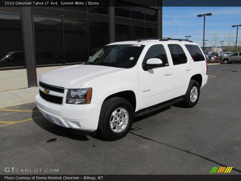 Summit White / Ebony 2010 Chevrolet Tahoe LT 4x4