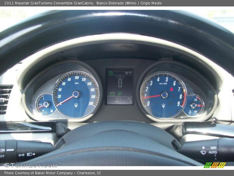  2011 GranTurismo Convertible GranCabrio GranCabrio Gauges