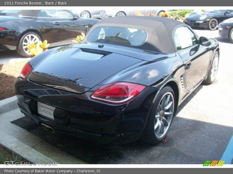 Black / Black 2011 Porsche Boxster