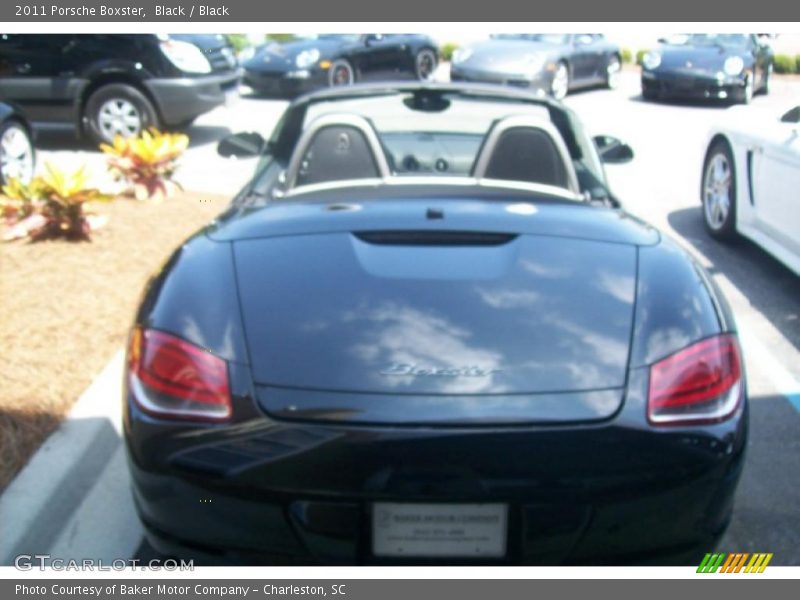 Black / Black 2011 Porsche Boxster