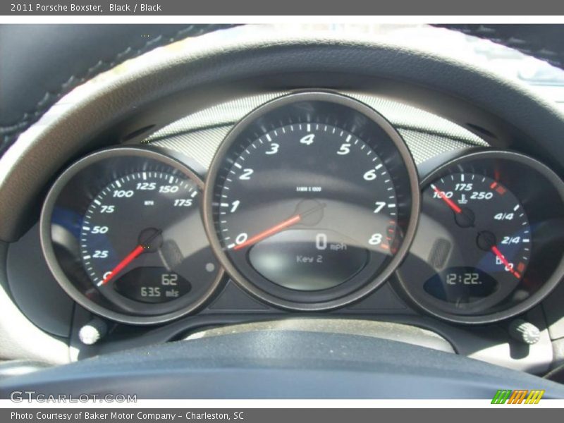 Black / Black 2011 Porsche Boxster
