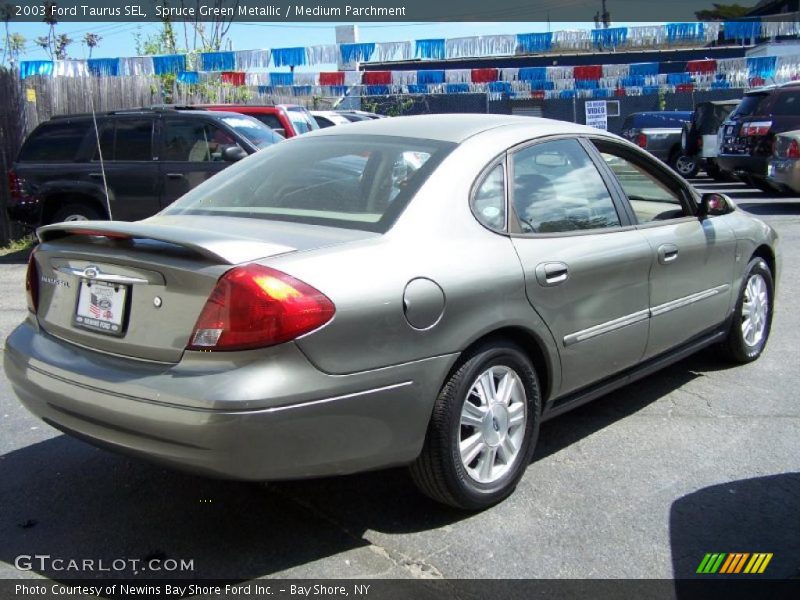 Spruce Green Metallic / Medium Parchment 2003 Ford Taurus SEL