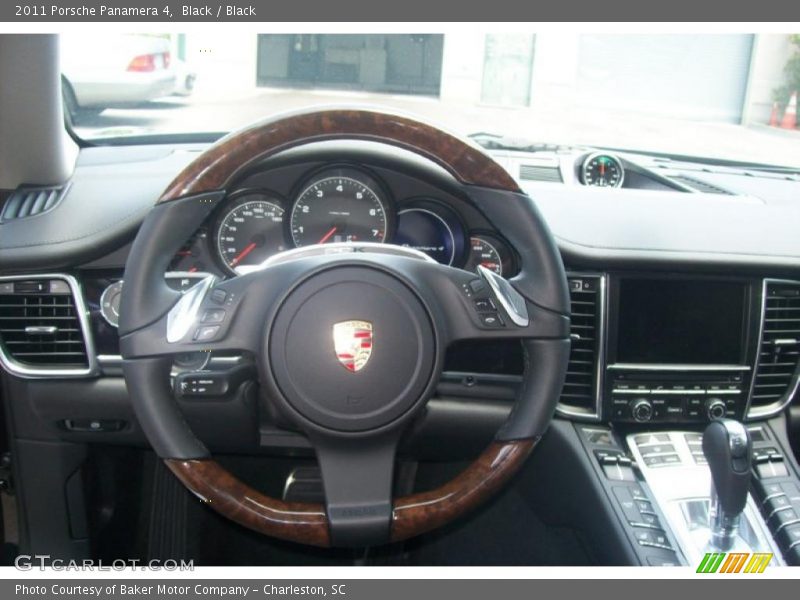 Black / Black 2011 Porsche Panamera 4