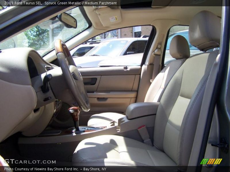 Spruce Green Metallic / Medium Parchment 2003 Ford Taurus SEL