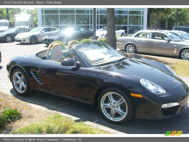 Black / Sand Beige 2011 Porsche Boxster