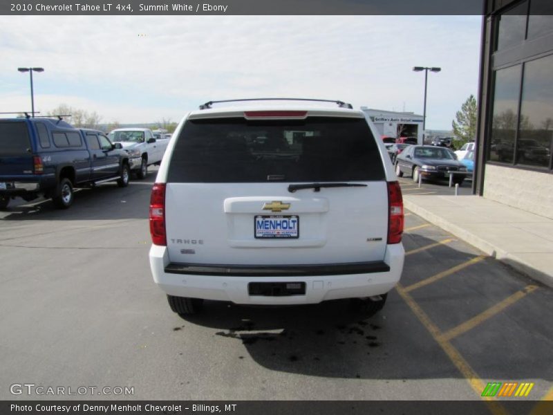 Summit White / Ebony 2010 Chevrolet Tahoe LT 4x4