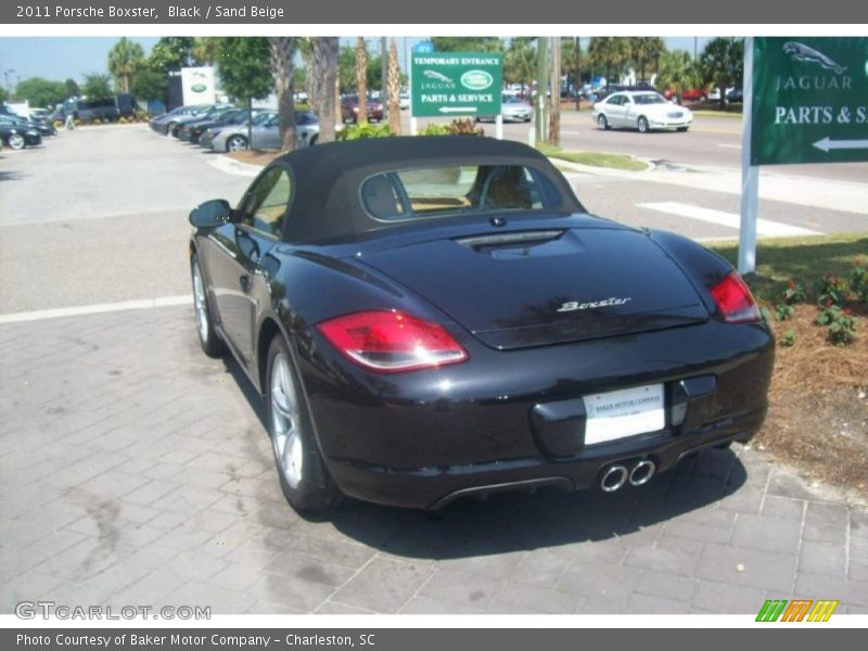 Black / Sand Beige 2011 Porsche Boxster
