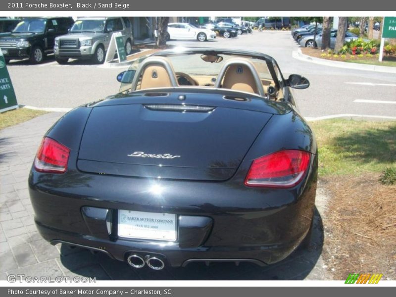 Black / Sand Beige 2011 Porsche Boxster