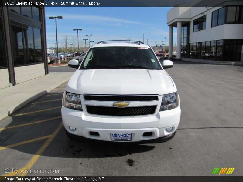 Summit White / Ebony 2010 Chevrolet Tahoe LT 4x4